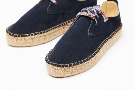 Espadrile M1 navy blue