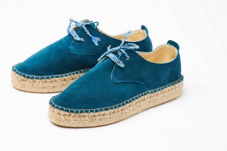 Espadrile M1 turquoise