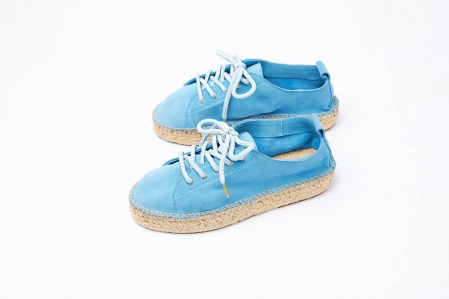 Espadrile M2 baby blue