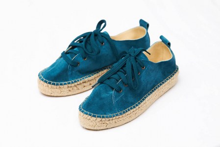 Espadrile M2 turquoise
