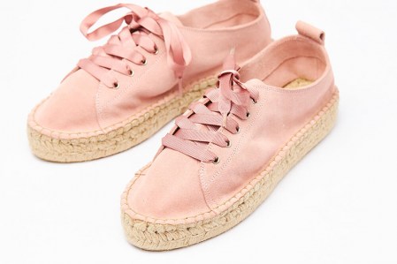 Espadrile M2 baby pink