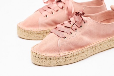 Espadrile M2 baby pink