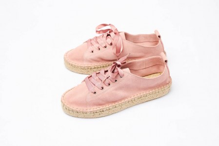 Espadrile M2 baby pink