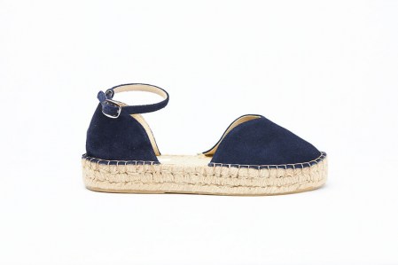 Espadrile M3 navy blue