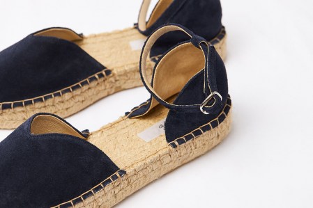 Espadrile M3 navy blue