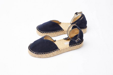 Espadrile M3 navy blue