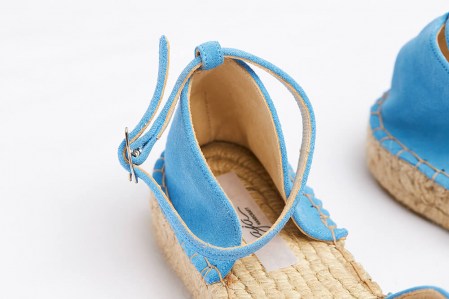 Espadrile M3 baby blue