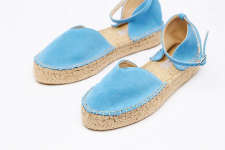 Espadrile M3 baby blue