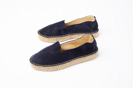 Espadrile M4 navy blue