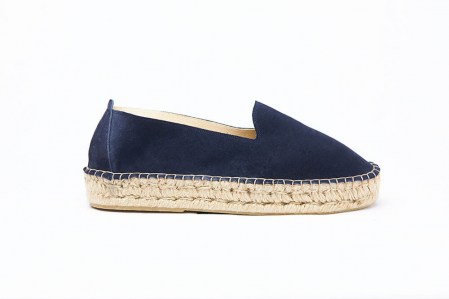 Espadrile M4 navy blue