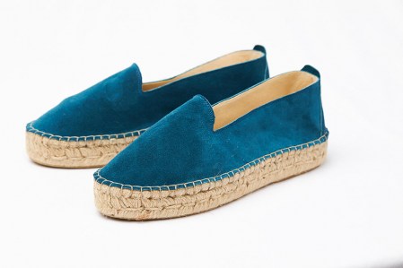 Espadrile M4 turquoise