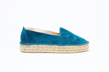 Espadrile M4 turquoise