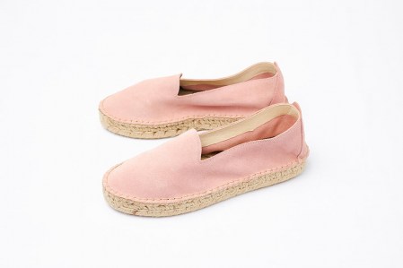 Espadrile M4 baby pink